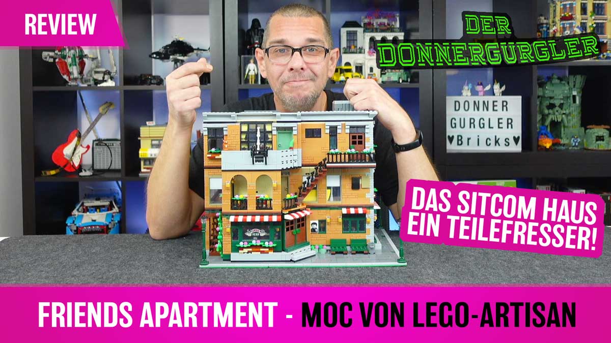 Review MOC von LegoArtisan Friends Apartment Sitcom House