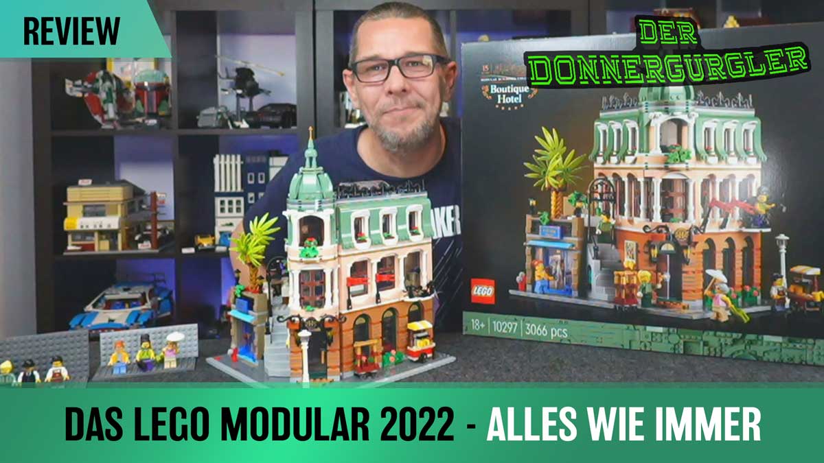 Das LEGO® Modular 2022 - Alles wie immer - Creator Expert 18+ Boutique-Hotel 10297