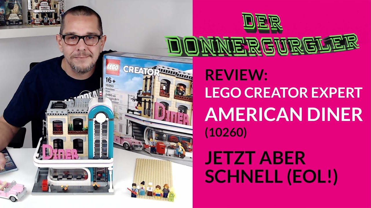 Lego Creator Expert - Amerikanisches Diner (10260) Review. Jetzt aber schnell! (EOL!)