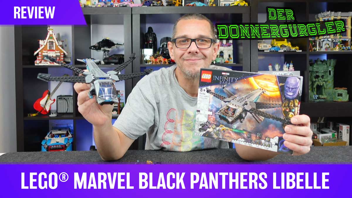 LEGO® Marvel™ -  Black Panthers Libelle 76186