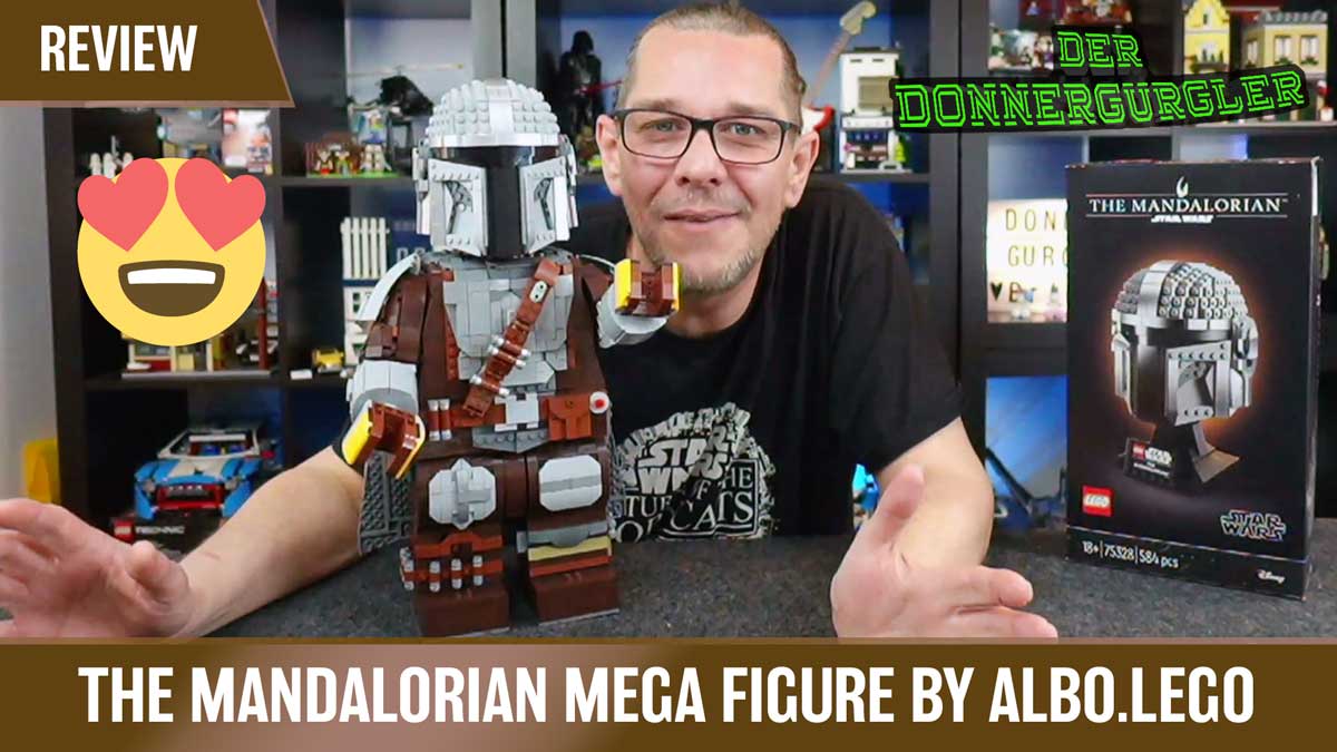 The Mandalorian Mega Figure by Albo.Lego
