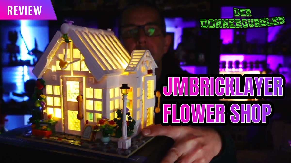 JMBricklayer - Flower Shop - Ein leuchtender Blumenladen